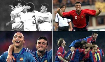 从皇马弃将到巴萨忠魂,恩里克的重生之路,撕裂与荣耀交织