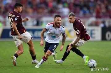 意甲前瞻：都灵欲斩弱旅，卡利亚里拒绝沉沦