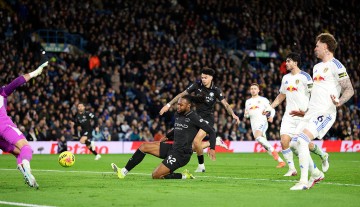 英超-塞梅尼奥制胜球哈兰德缺阵 曼城1-0利兹联迎6连胜